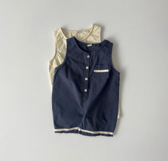 「2024」子供服★ロンパース★連体服★韓国風子供服★ベビー★2色66cm〜90cm