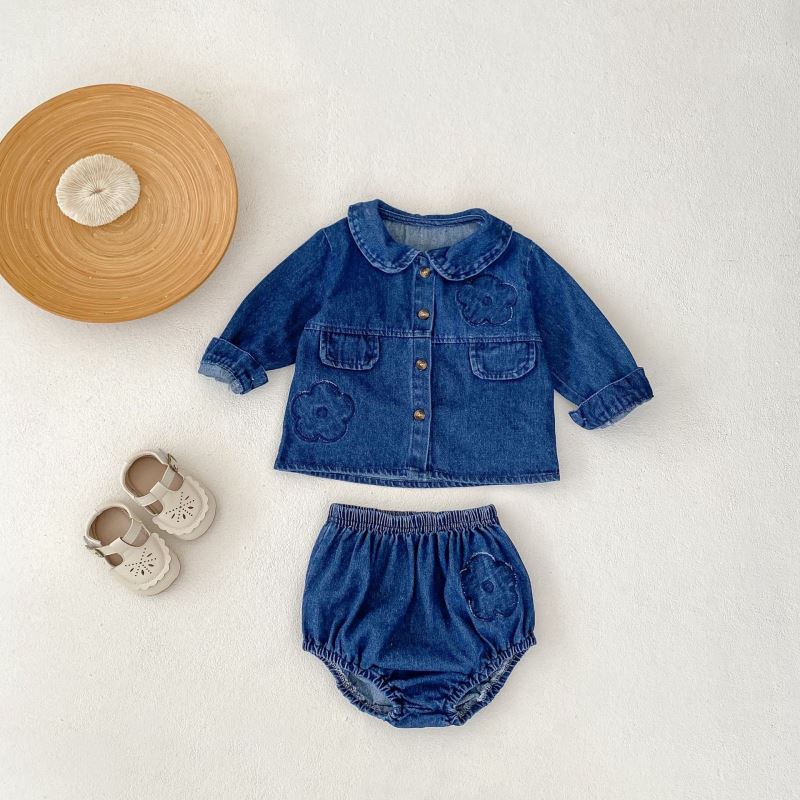 「2024」子供服★トップス+ショートパンツ★セットアップ★韓国風子供服★73cm〜110cm