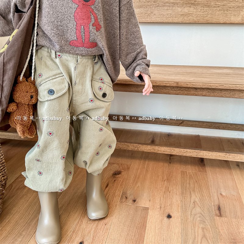 2024★夏新作★韓国風子供服★ズボン★80cm〜130cm 2色