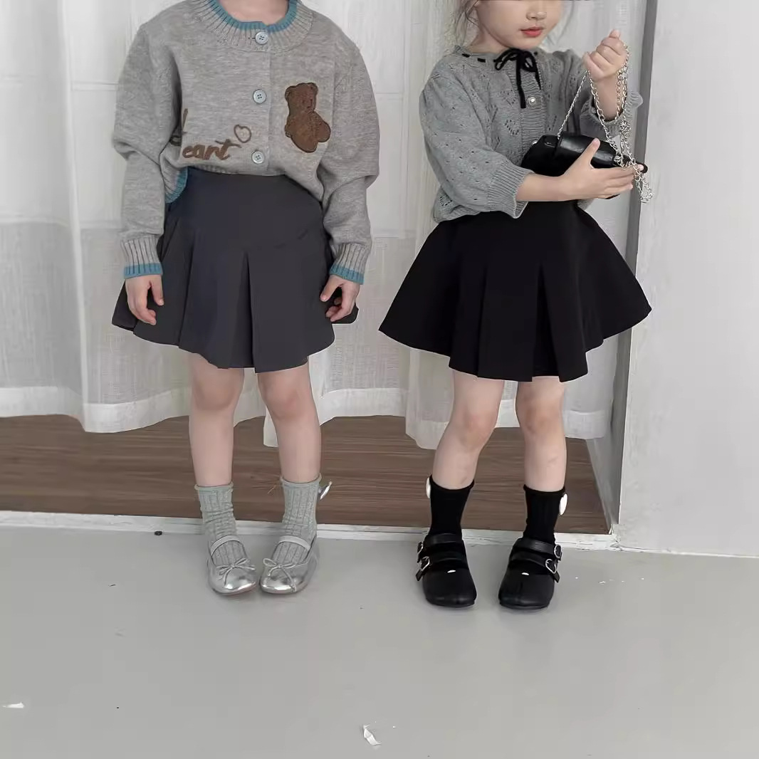 2024秋新品Y★子供服　スカート★90cm〜150cm 2色