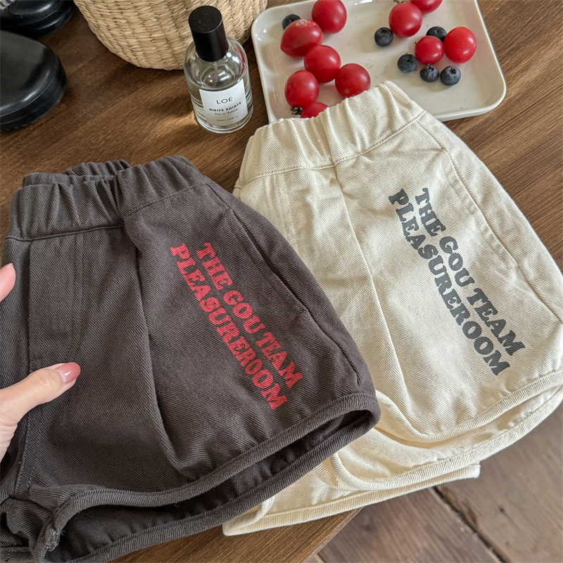 2024★夏新作★韓国風子供服★ショートズボン★80cm〜130cm 2色