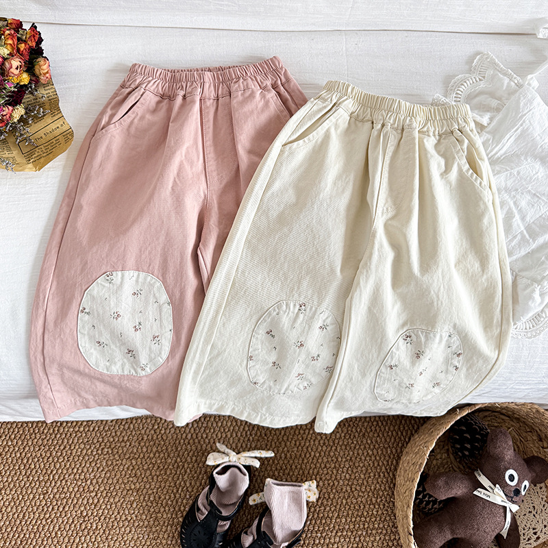 2024秋新入荷★子供服　ズボン★90cm〜140cm 2色