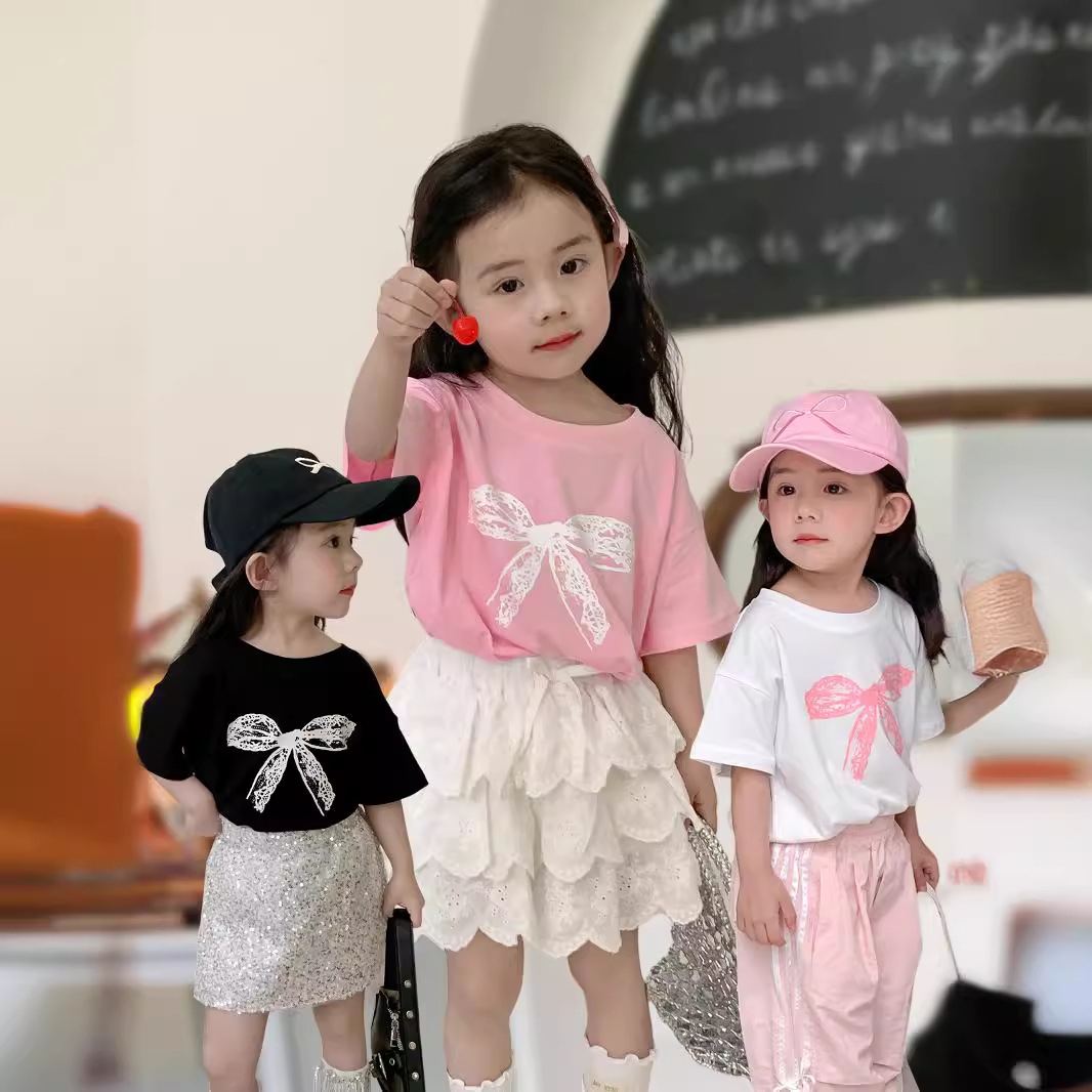2024★夏新作★韓国風子供服★トップス★90cm〜160cm 3色