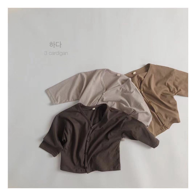 「2024」子供服★トップス★カーディガン★韓国風子供服★3色80cm〜130cm