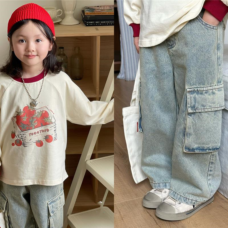 2024秋新作W★子供服　トップス&ズボン分けて★80cm〜140cm