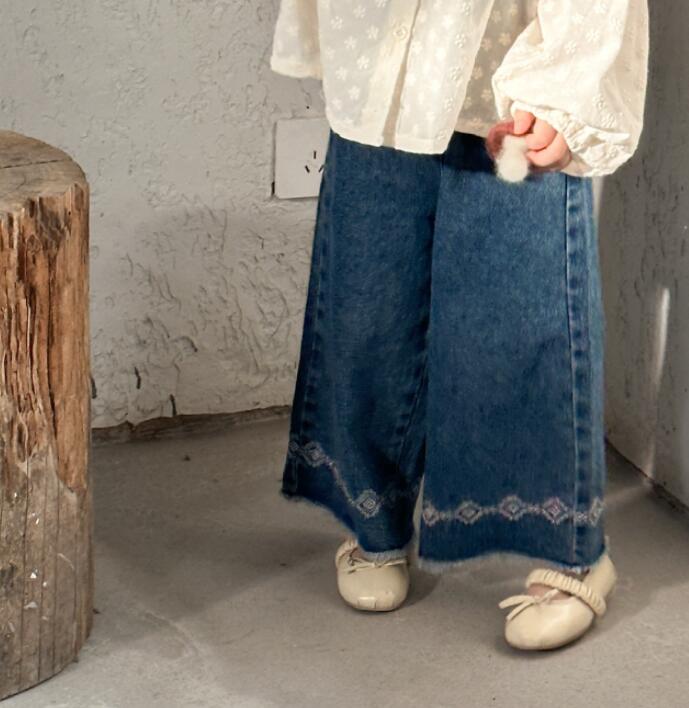 「2024」子供服★ズボン★ボトムス★ジーンズ★韓国風子供服★90cm〜140cm