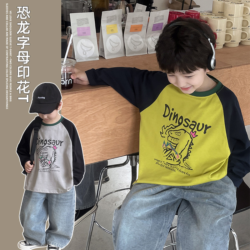 「2024」子供服★トップス★Tシャツ★韓国風子供服★2色90cm〜150cm