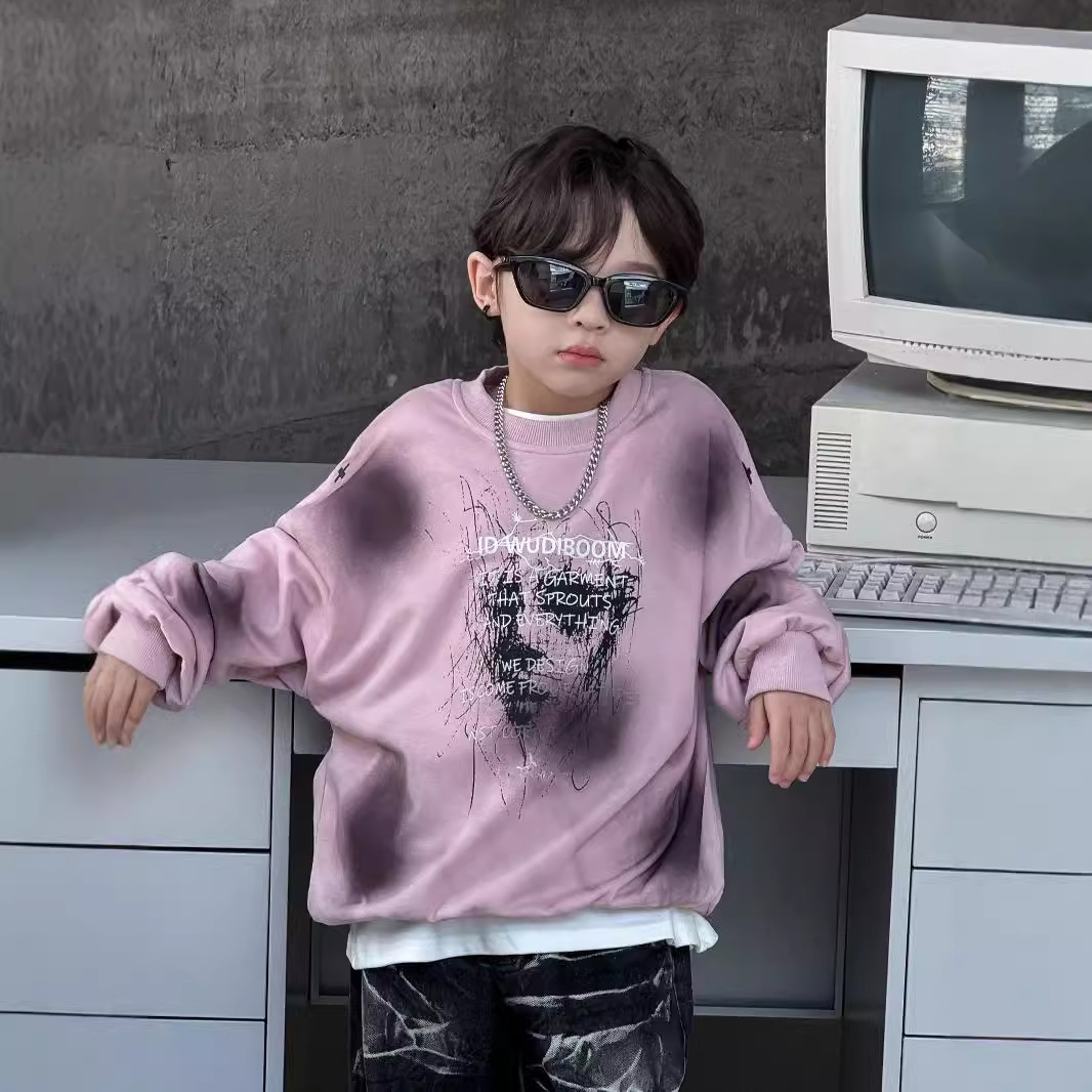 「2024」子供服★トップス★長袖★スウェット★韓国風子供服★90cm〜140cm