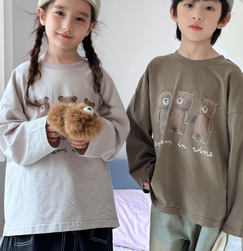 2024秋新作MX★子供服　トップス★90cm〜140cm 2色