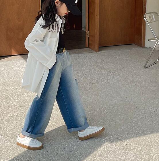 2024秋新入荷★子供服　デニムズボン★80cm(タグ3)〜160cm(タグ19)