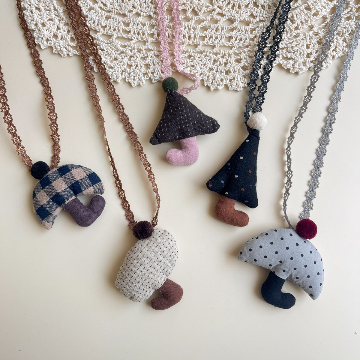 新登場!!★ぬいぐるみネックレス★アクセサリー★子供首飾り★5色