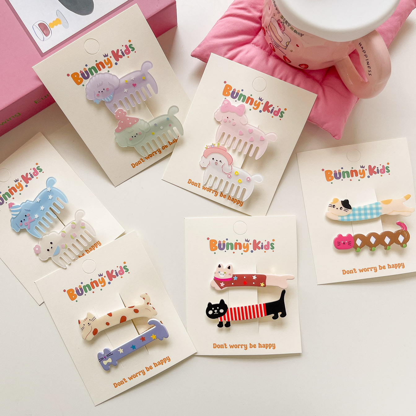 雑貨★子供用髪飾り　ヘアビン★アクセサリー★9