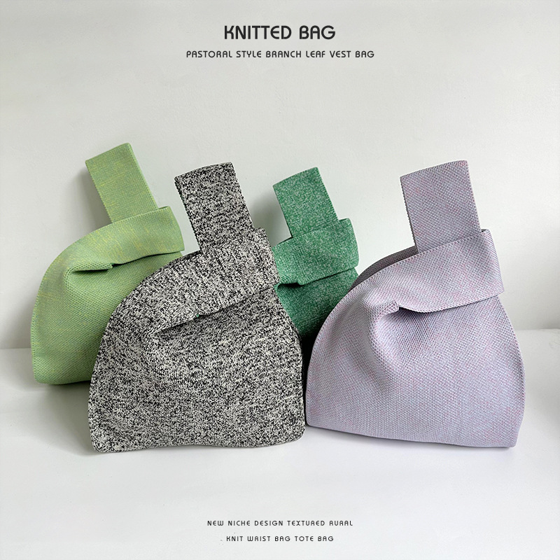 「2024」バッグ★ハンドバッグ★ニットバッグ★ 可愛い★6色