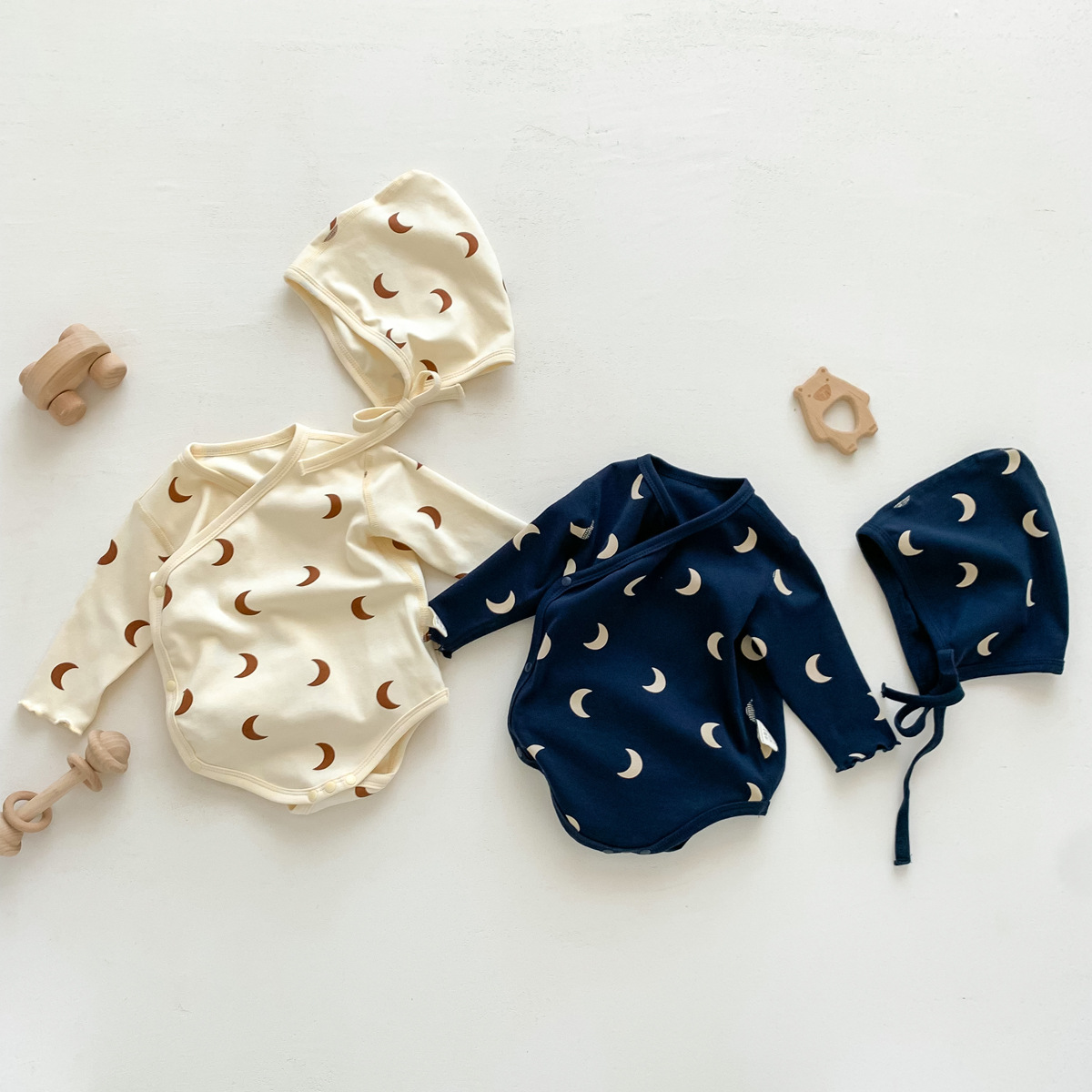 2024★春秋新作★韓国風ベビー服★ロンパース★59cm〜80cm 4色