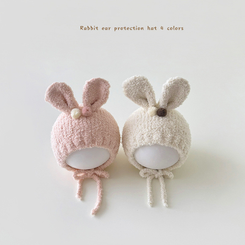 「2024」子供用★帽子★ベビー★耳カバー★可愛い★4色