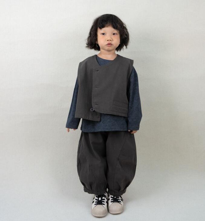 2024秋新入荷★子供服　ズボン★80cm〜130cm 2色