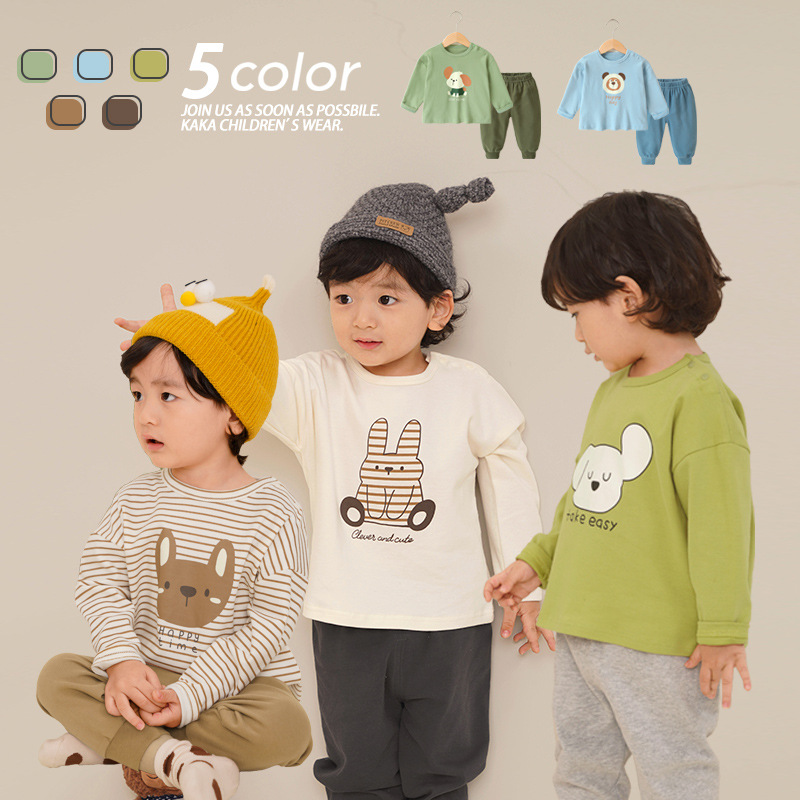 2024秋新品★子供服　セットアップ★73CM〜120cm 5色