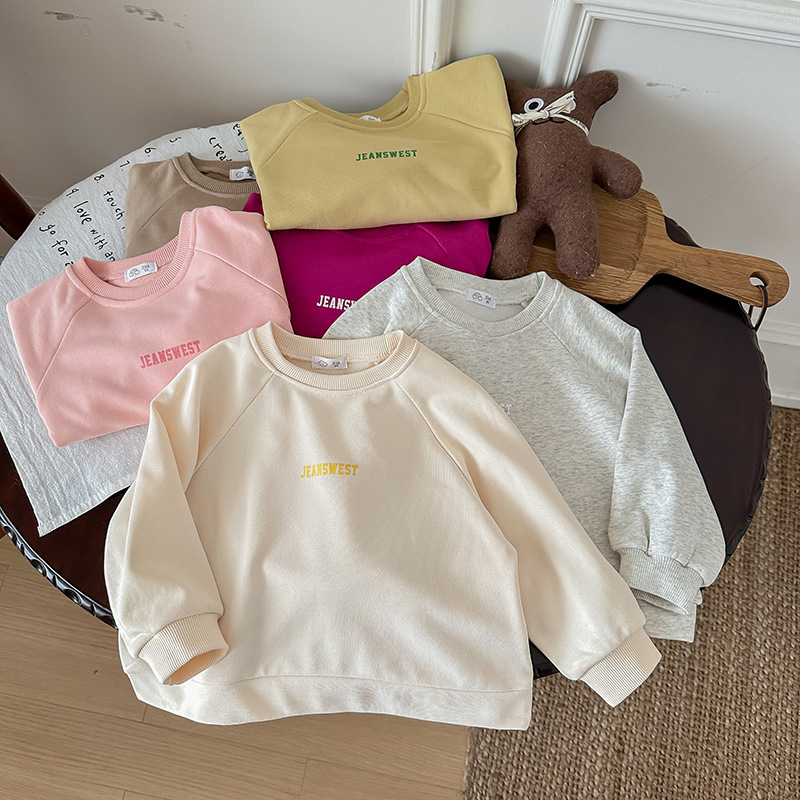 「2024」子供服★トップス★スウェット★韓国風子供服★6色90cm〜150cm