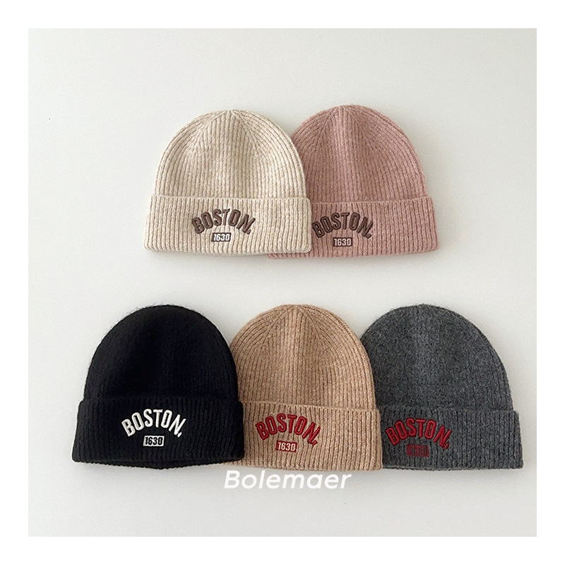 「2024」子供用★帽子★ニット★キッズ★ニット帽子★9色