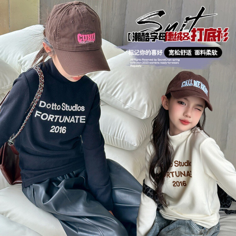 2024秋新作★子供服　トップス★130cm〜170cm 2色