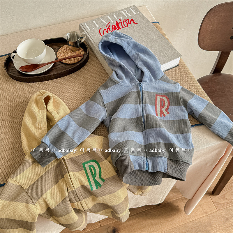 「2024」子供服★トップス★パーカー★韓国風子供服★2色80cm〜130cm
