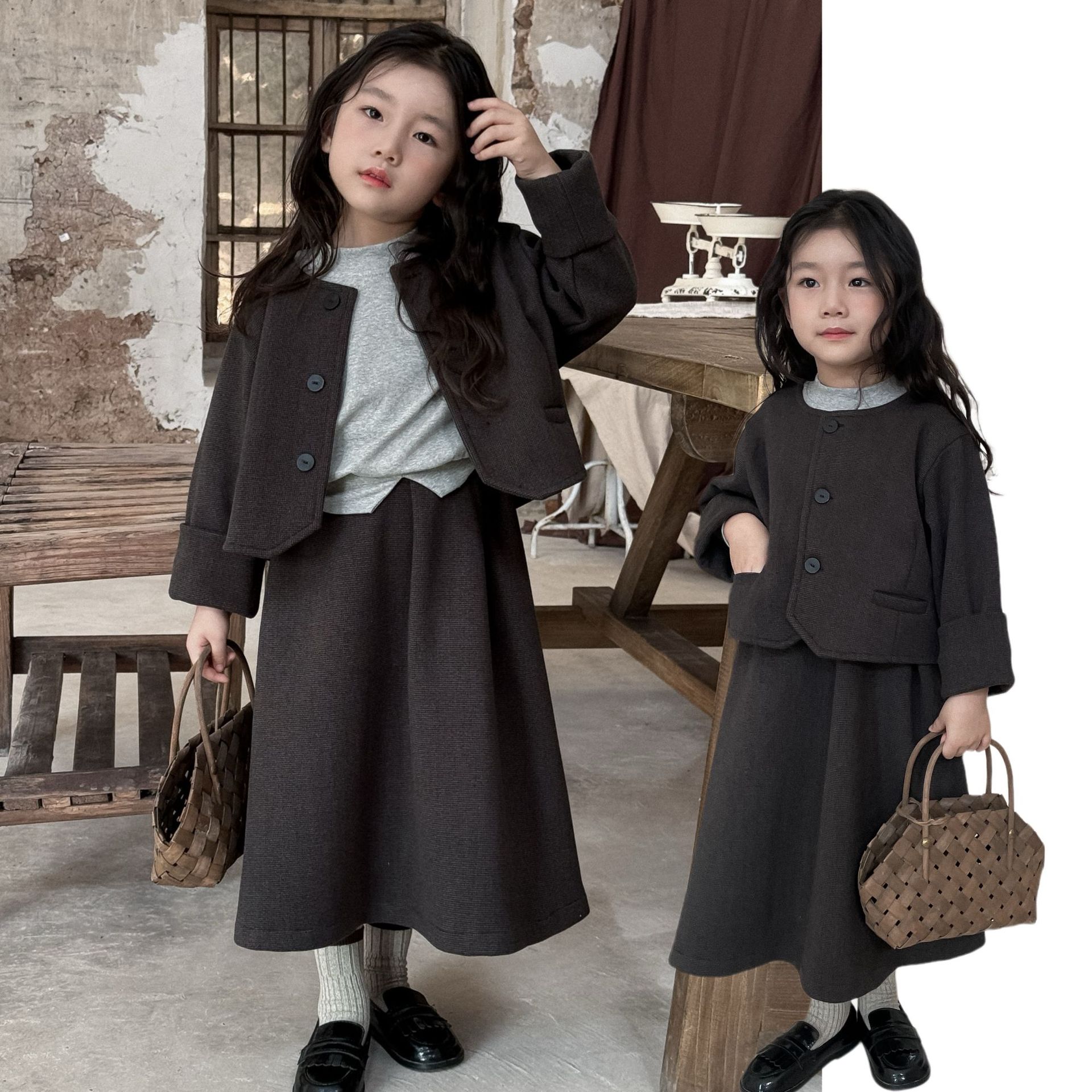 2024秋新品★子供服　セットアップ★90cm〜140cm