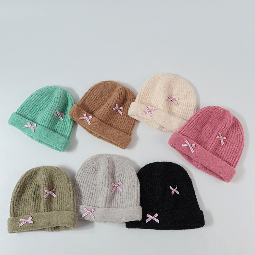 「2024」子供用★帽子★ニット帽子★キッズ★暖かい★7色