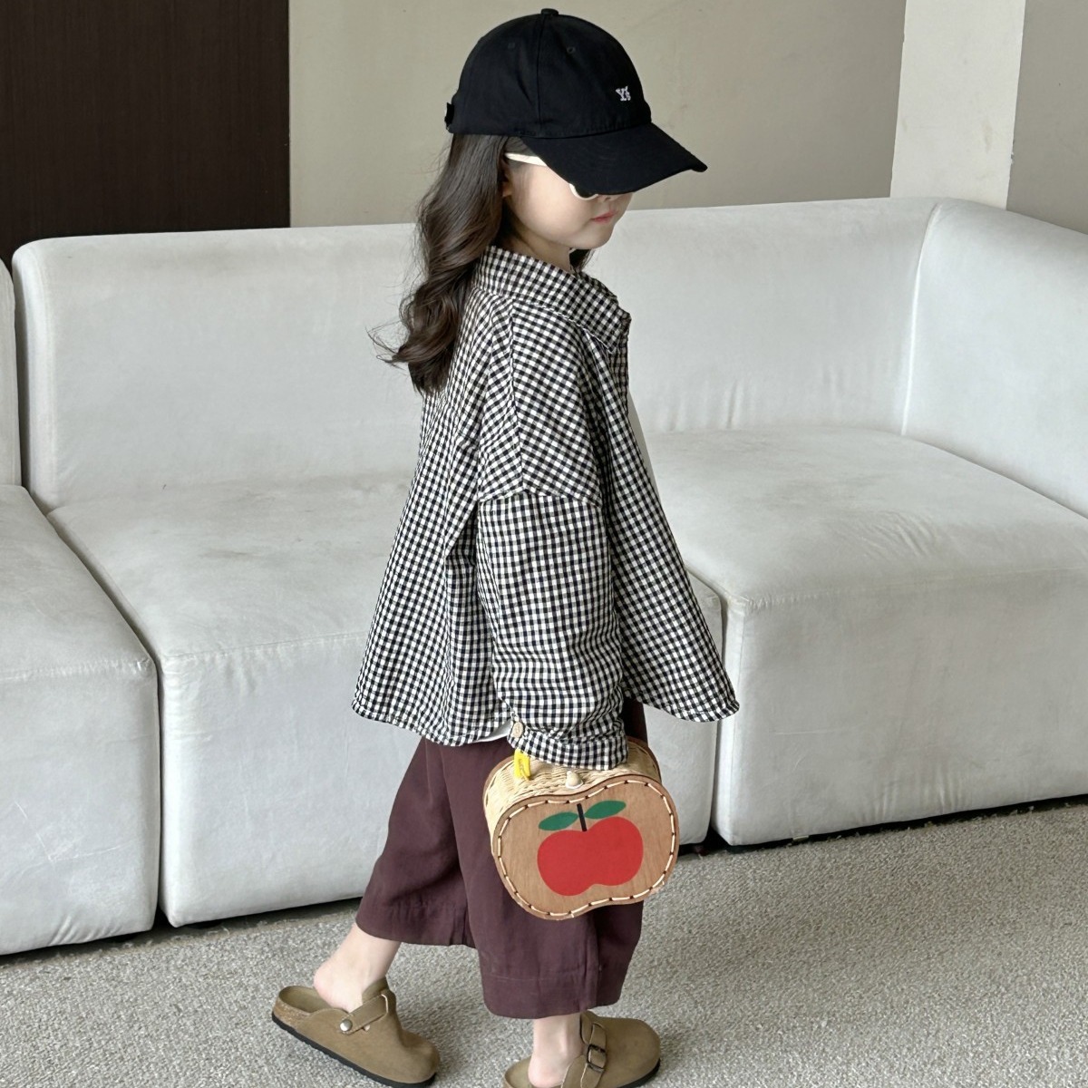 「2024」子供服★トップス★長袖シャツ★ズボン★韓国風子供服★3色90cm〜140cm