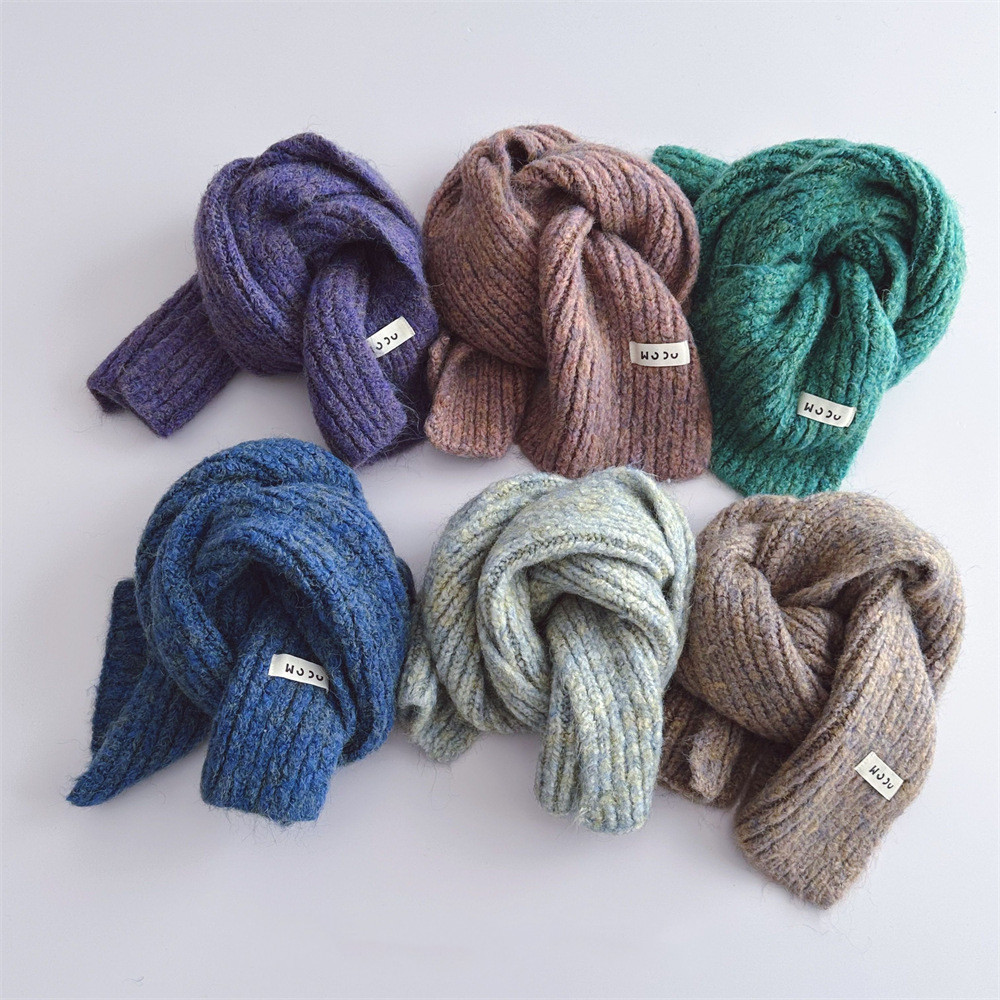 子供用★マフラー★防寒★襟巻き★ネックウォーマー★キッズ★暖かい★5色