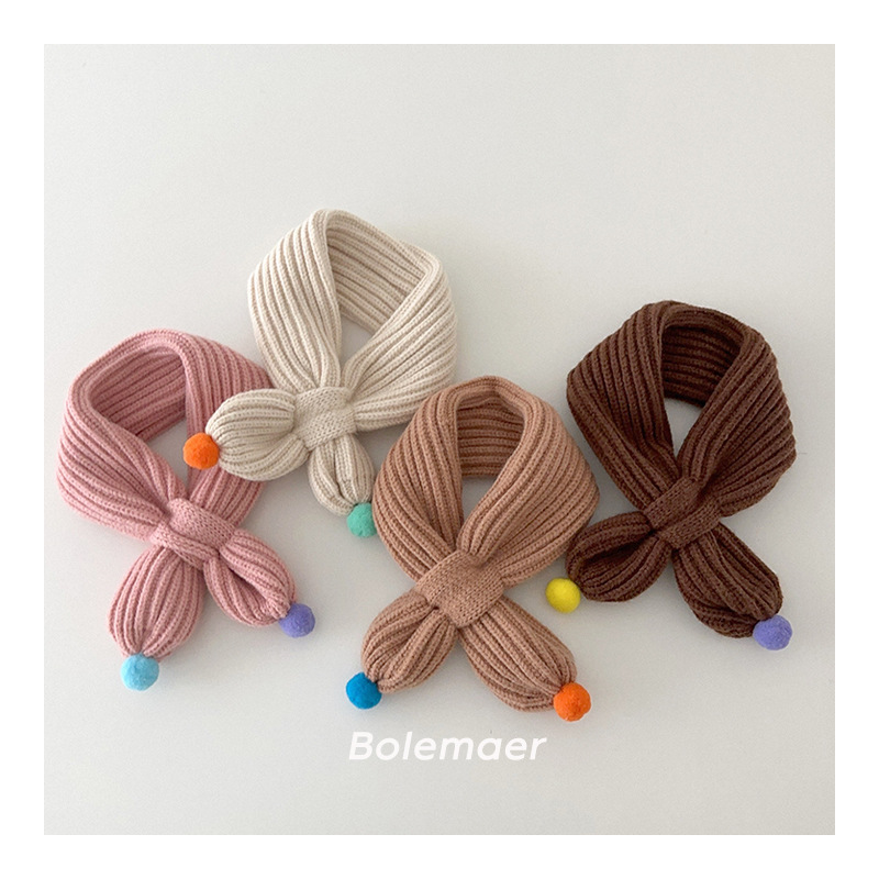 子供用★マフラー★防寒★襟巻き★ネックウォーマー★キッズ★暖かい★4色