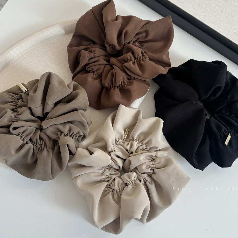 2024新品★髪飾り　アクセサリー　ヘアゴム　シュシュ★5色