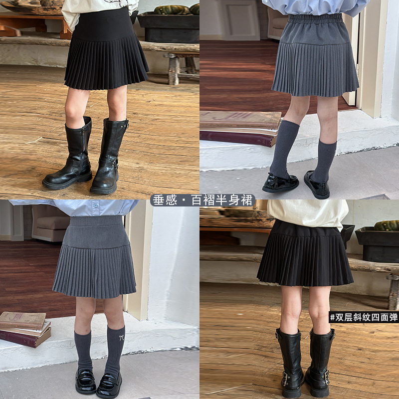 「2024」子供服★ボトムス★スカート★韓国風子供服★2色90cm〜150cm