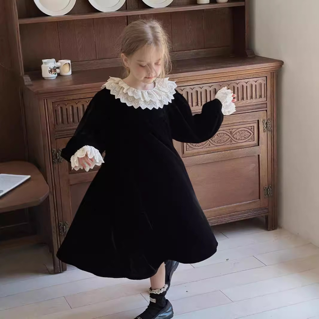 2024★春秋新作★韓国風子供服★ワンピース★90cm〜140cm