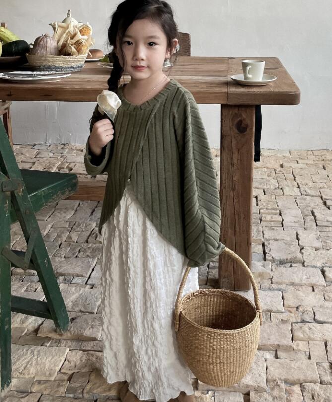 2024新品★子供服　ニットトップス★90-140cm★