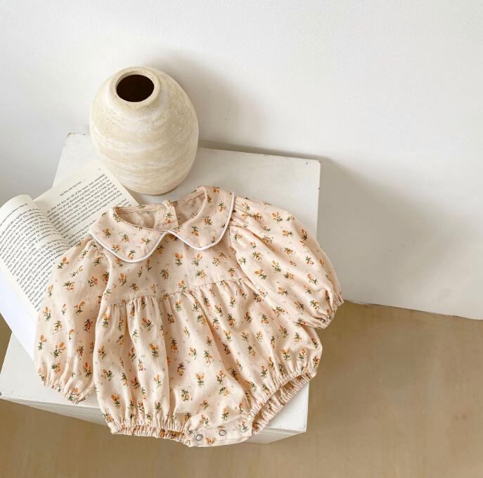 「2024」子供服★ロンパース★連体服★花柄★韓国風子供服★66cm〜100cm