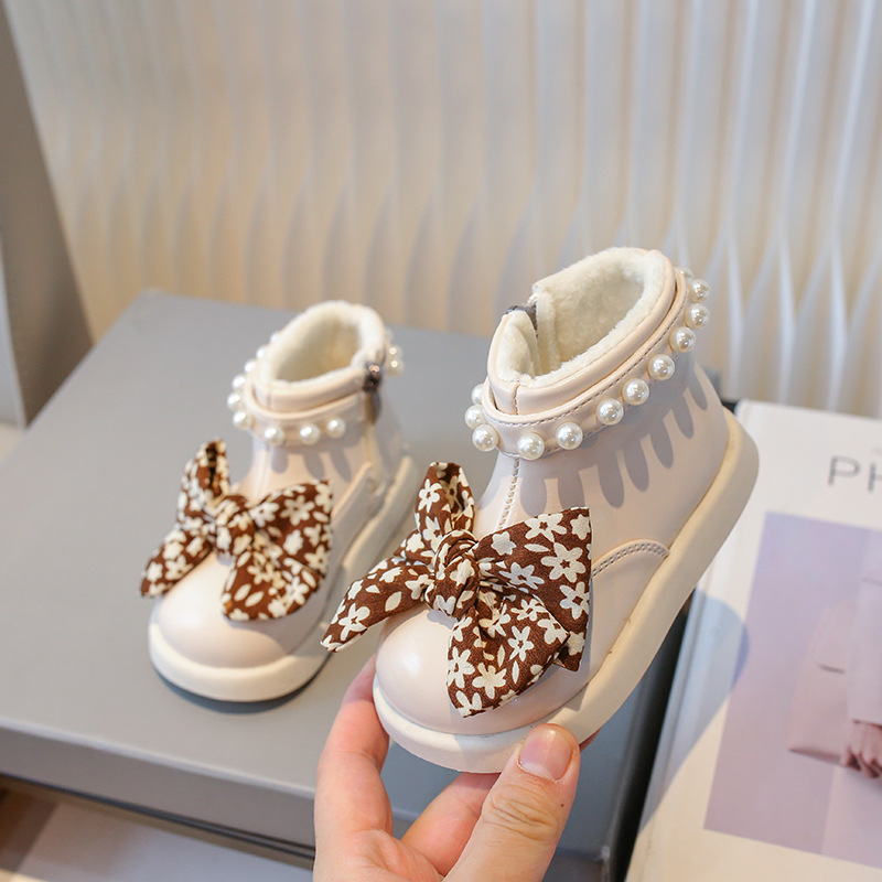 「2024」靴★子供靴★キッズ靴★シューズ★裏起毛★ショートブーツ★2色23#〜35#