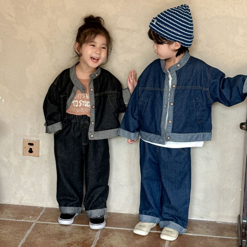 2024秋新品★子供服　コート&ズボン★80cm〜150cm 2色