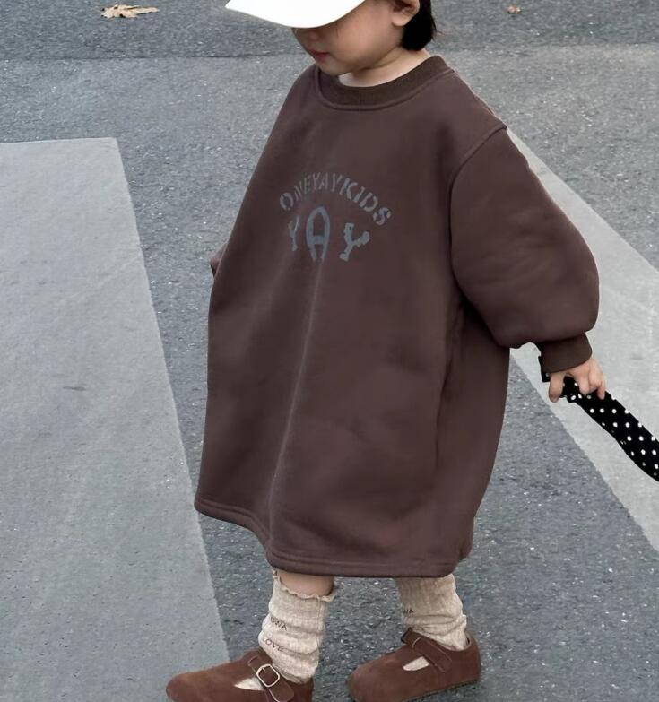 2024秋冬新品★子供服　ワンピース★80〜140