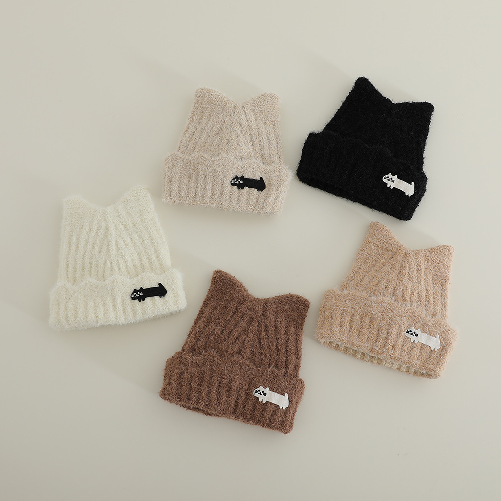 「2024」子供用★帽子★ニット帽子★防寒★キッズ★暖かい★10色