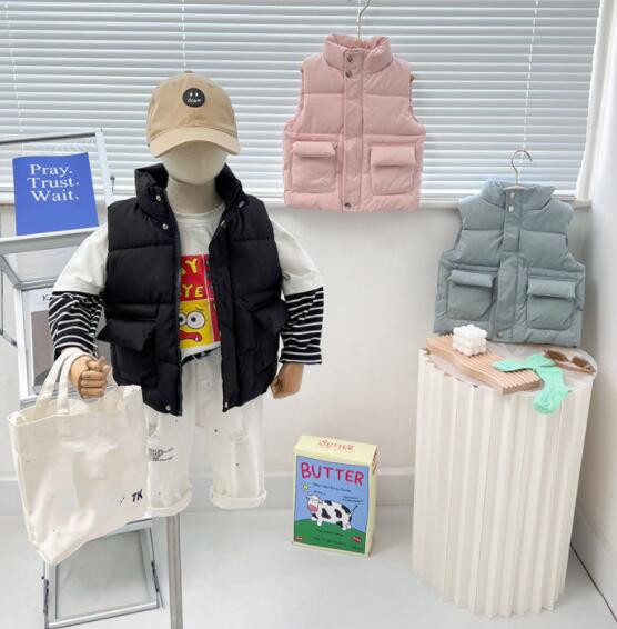 2024新品★子供服 　ベストコート★90cm〜130cm 3色