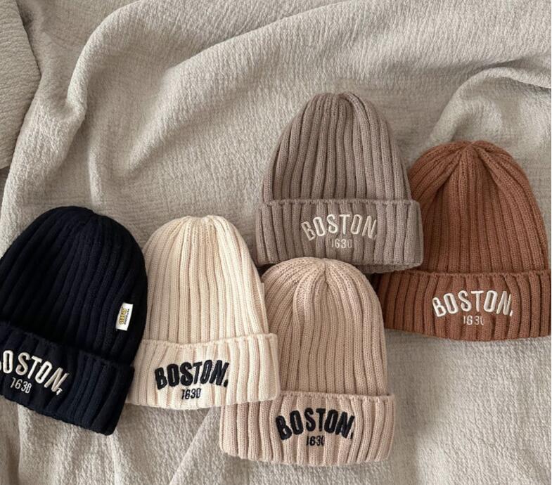 2024年新品★子供用★ニット帽子　ハット★ 5色