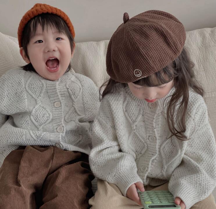 「2024」子供服★トップス★ニット★セーター★韓国風子供服★2色90cm〜130cm