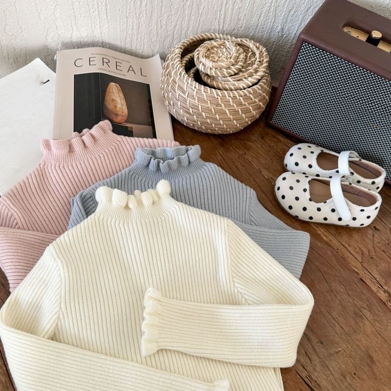 2024★秋冬新作★韓国風子供服★セーター★90cm〜150cm 3色