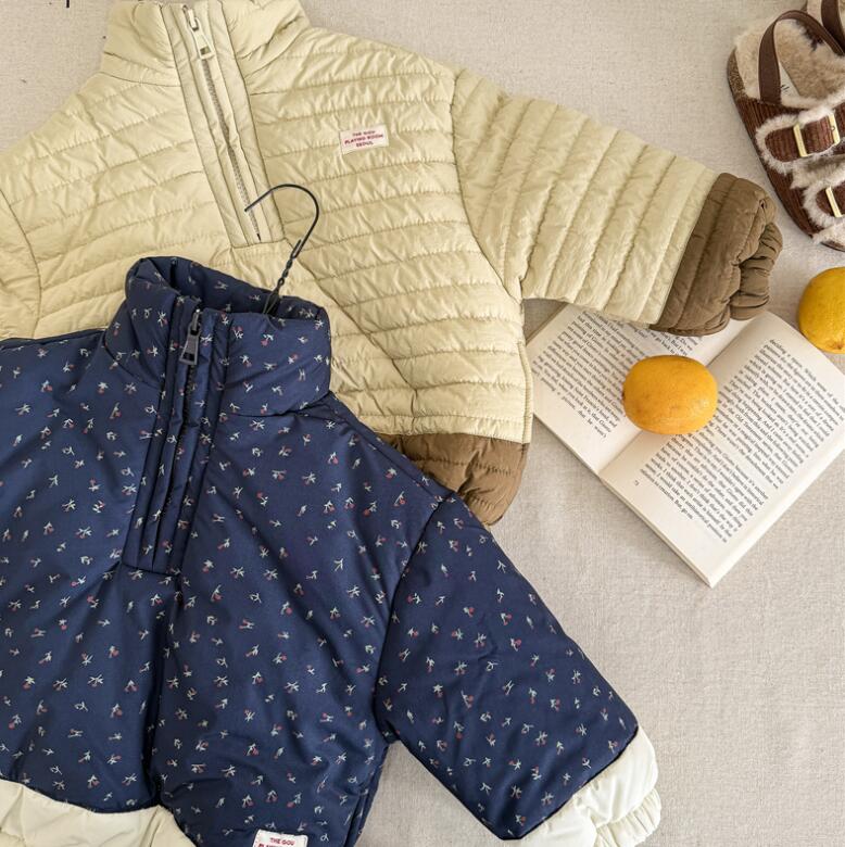 2024冬新入荷S★子供服　トップス  裏起毛★80cm〜130cm 2色