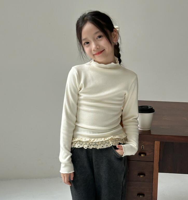 2024秋冬新品★子供服　トップス★100cm〜160cm 2色