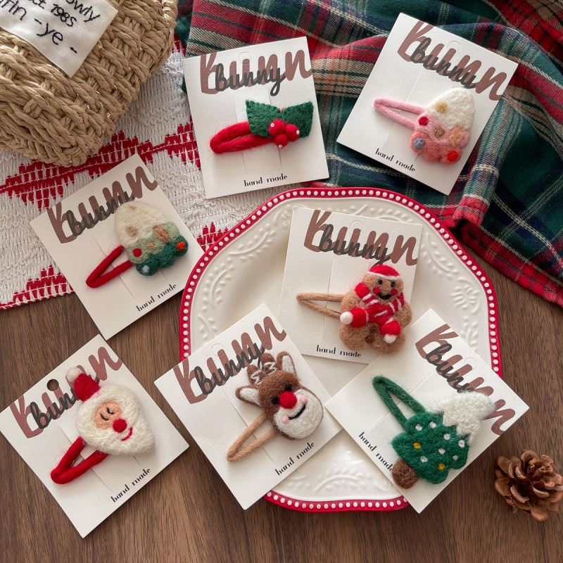 雑貨★子供用髪飾り　ヘアビン★アクセサリー★6色