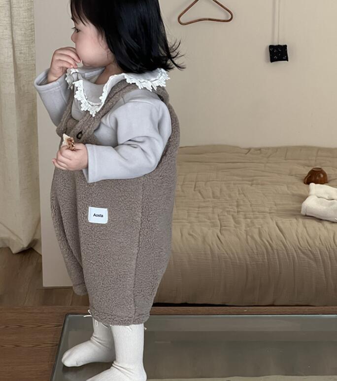 2024秋冬新品★子供服　レギンス&トップス&サロペット★66cm〜90cm