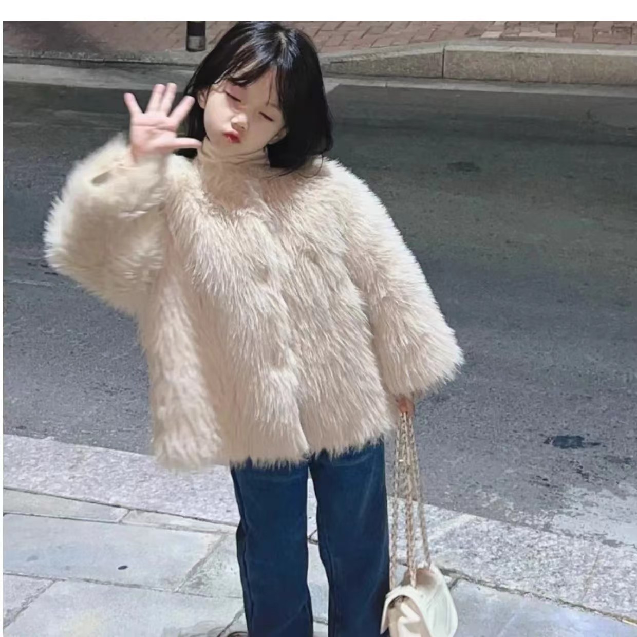 2024秋冬新品★子供服 　コート★100cm〜150cm 3色