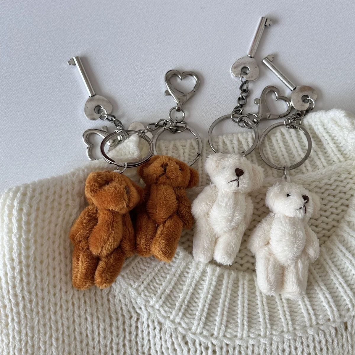 ★可愛いキーホルダー　装飾品★ぬいぐるみキーチェーン★3色