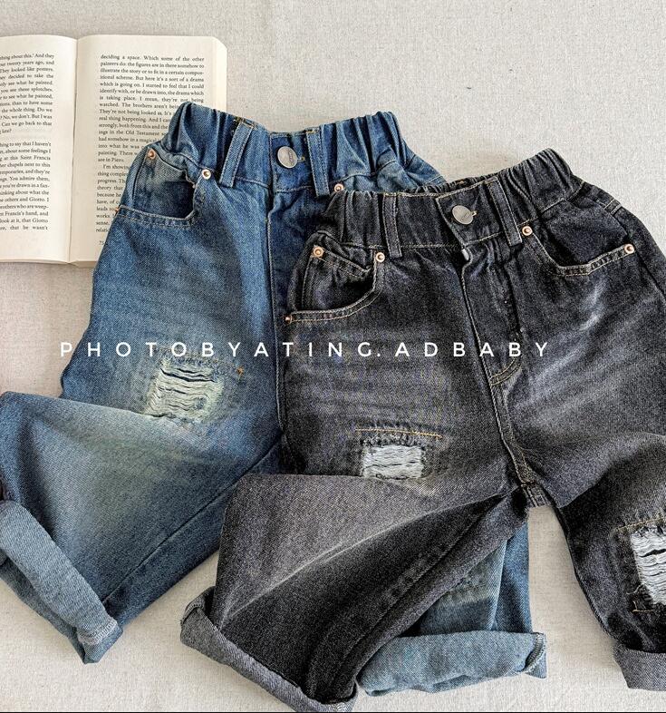 2025春新品SJ★子供服　ズボン★80cm〜130cm 2色